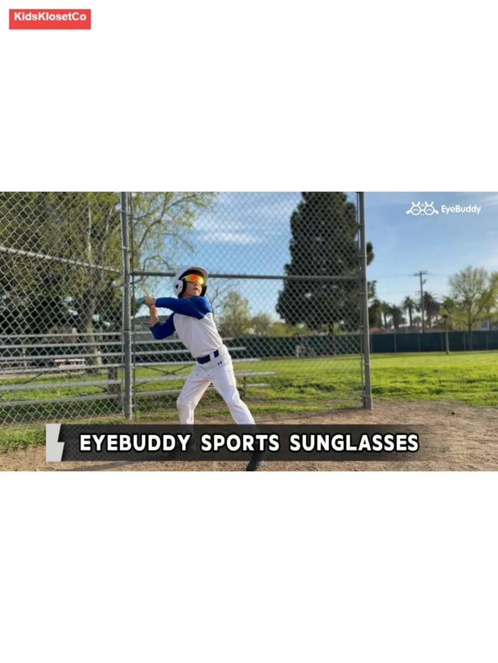 Kids Sunglasses Youth Baseball Sun Glasses Sports UV400 Protection Goggles Age